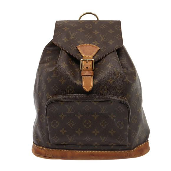 LOUIS VUITTON Monogram Montsouris GM Backpack M51135 LV Auth 86239 - Picture 13 of 16